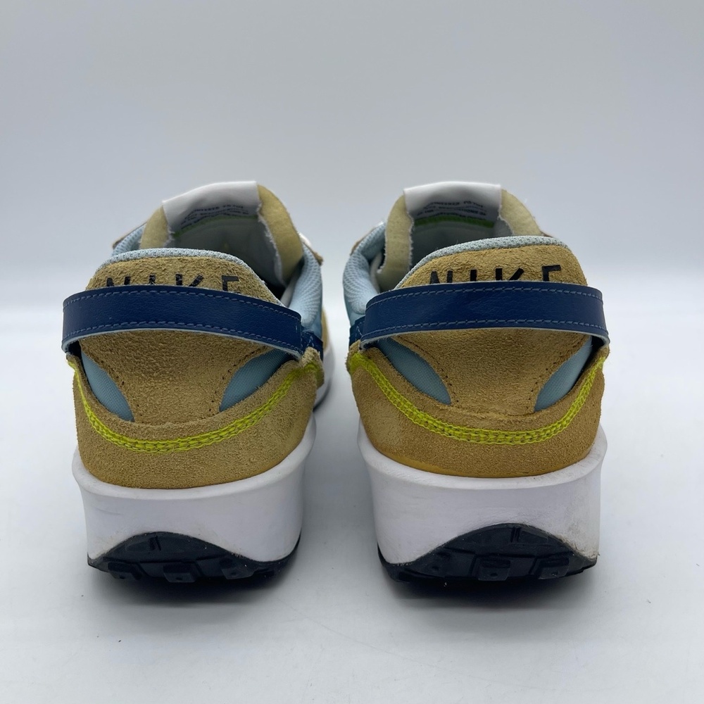 Nike Waffle Debut DH9522-400 Mens Size 10 Running Shoes Boarder Blue Sanded Gold - Picture 8 of 10